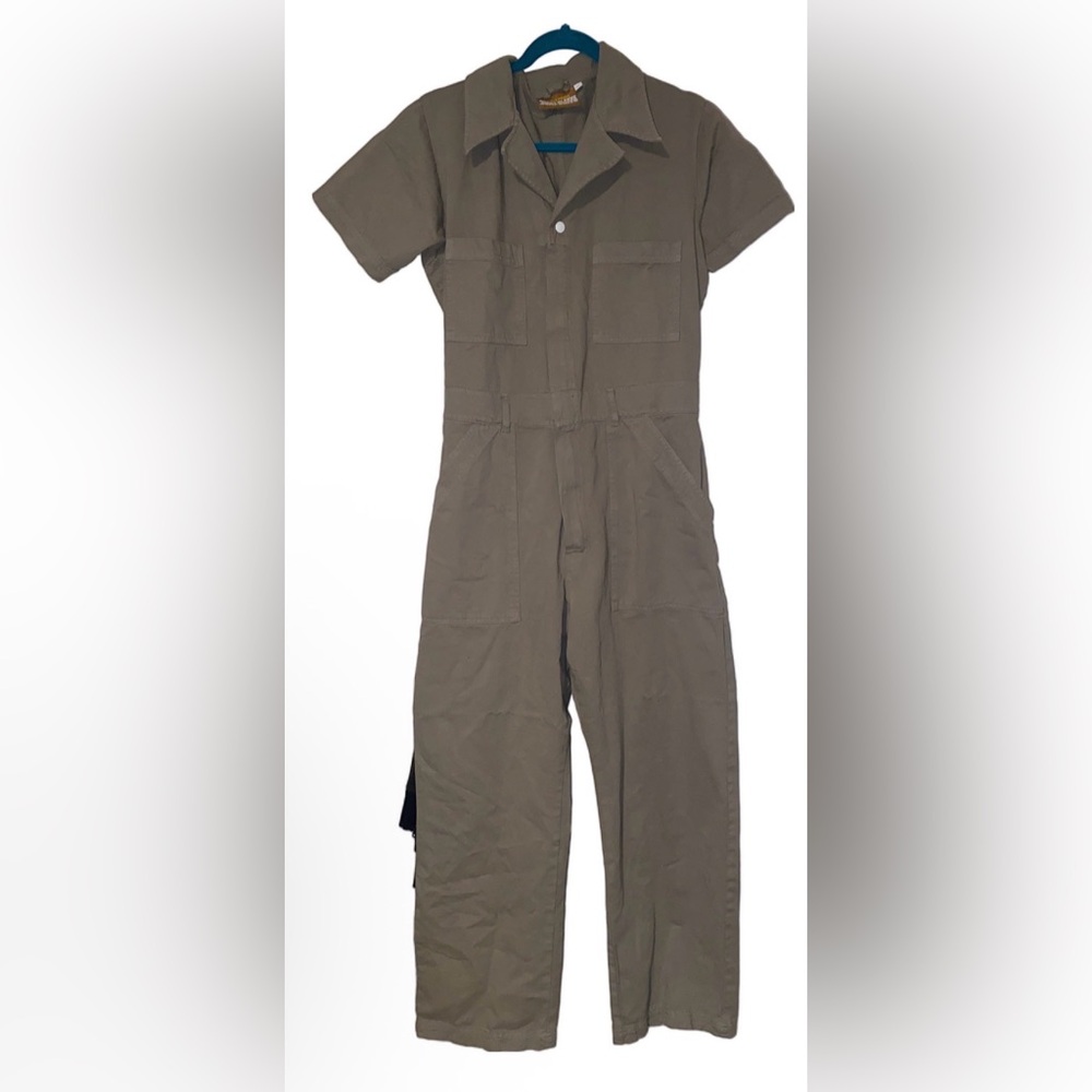 NWOT Big Bud Press Short Sleeve Large Jumpsuit - Sage